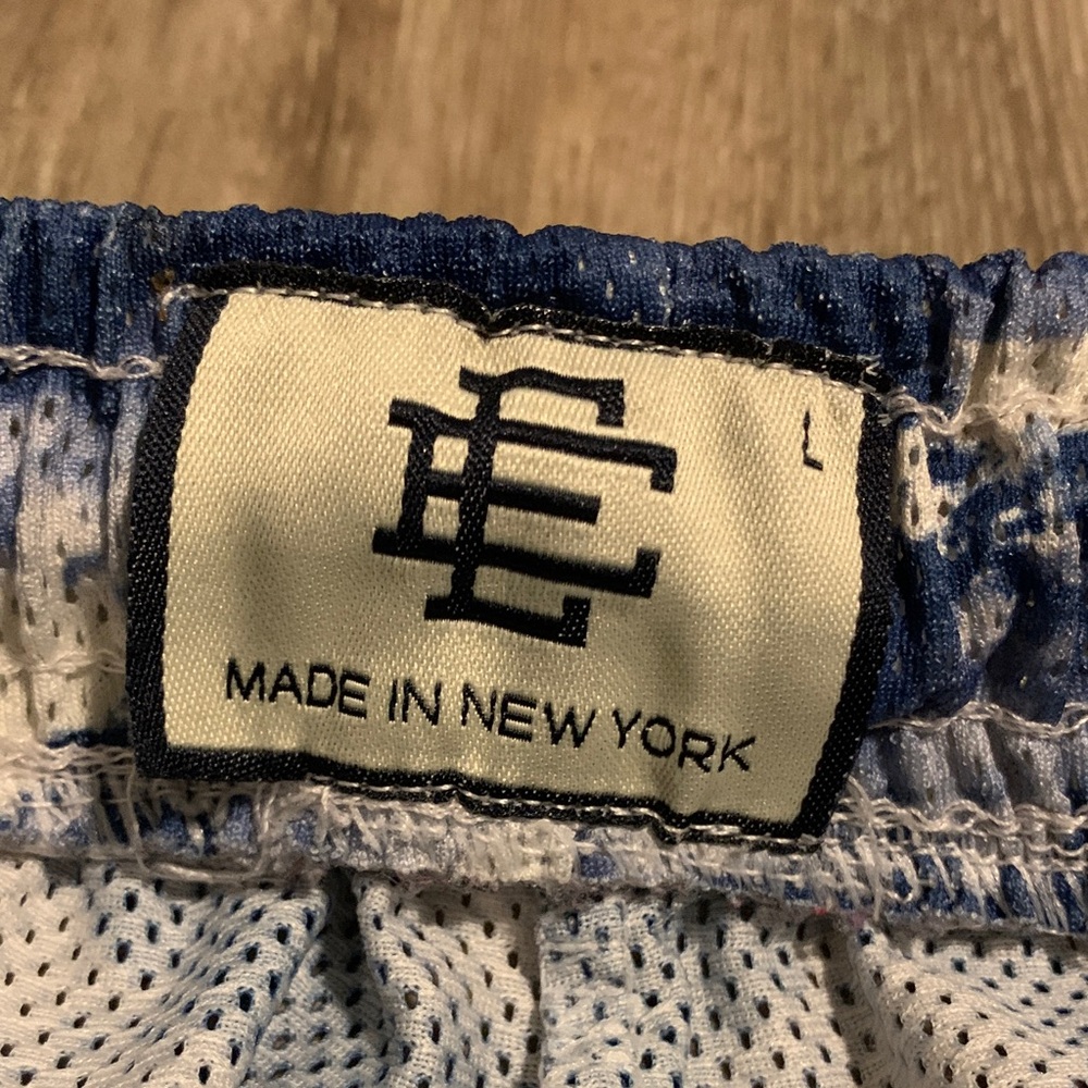 Eric Emanuel Cloud Pattern Athletic Shorts - image 3